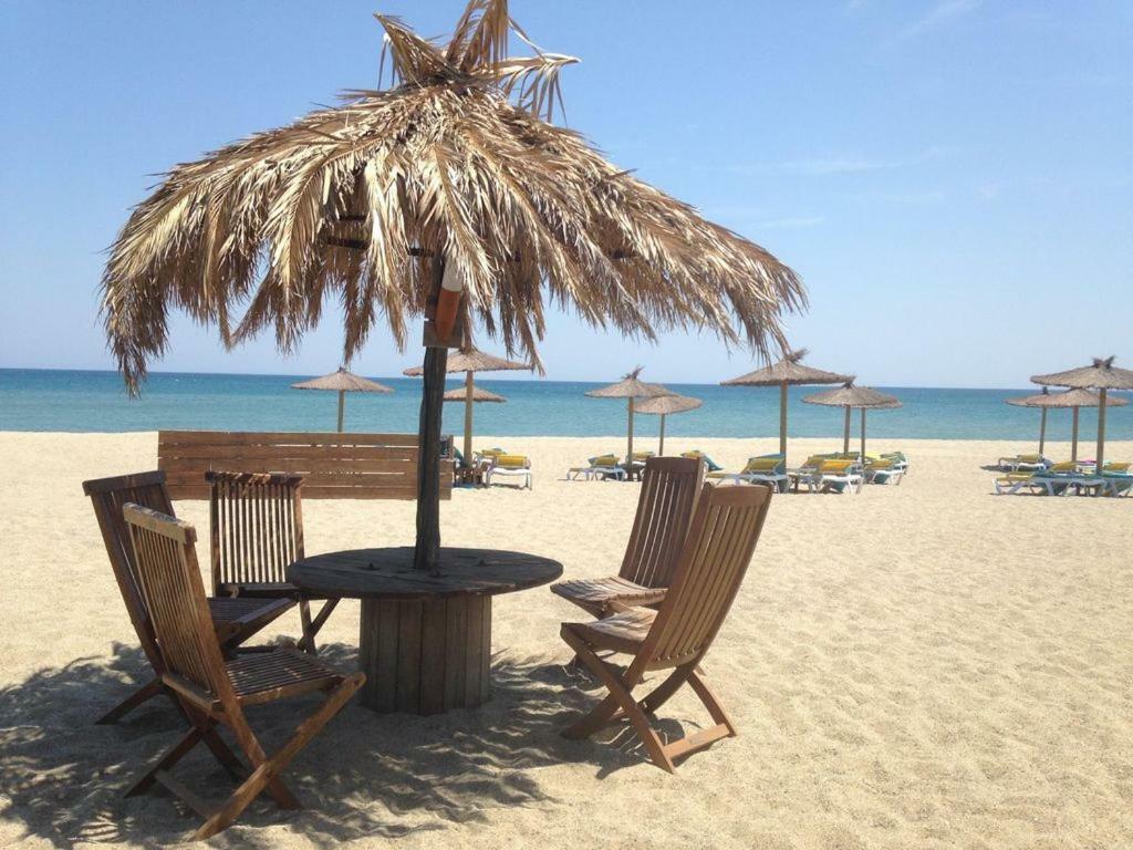 Barcaresa-Villa Vue Mer Acces Direct Plage - Piscine Le Barcarès Exterior foto